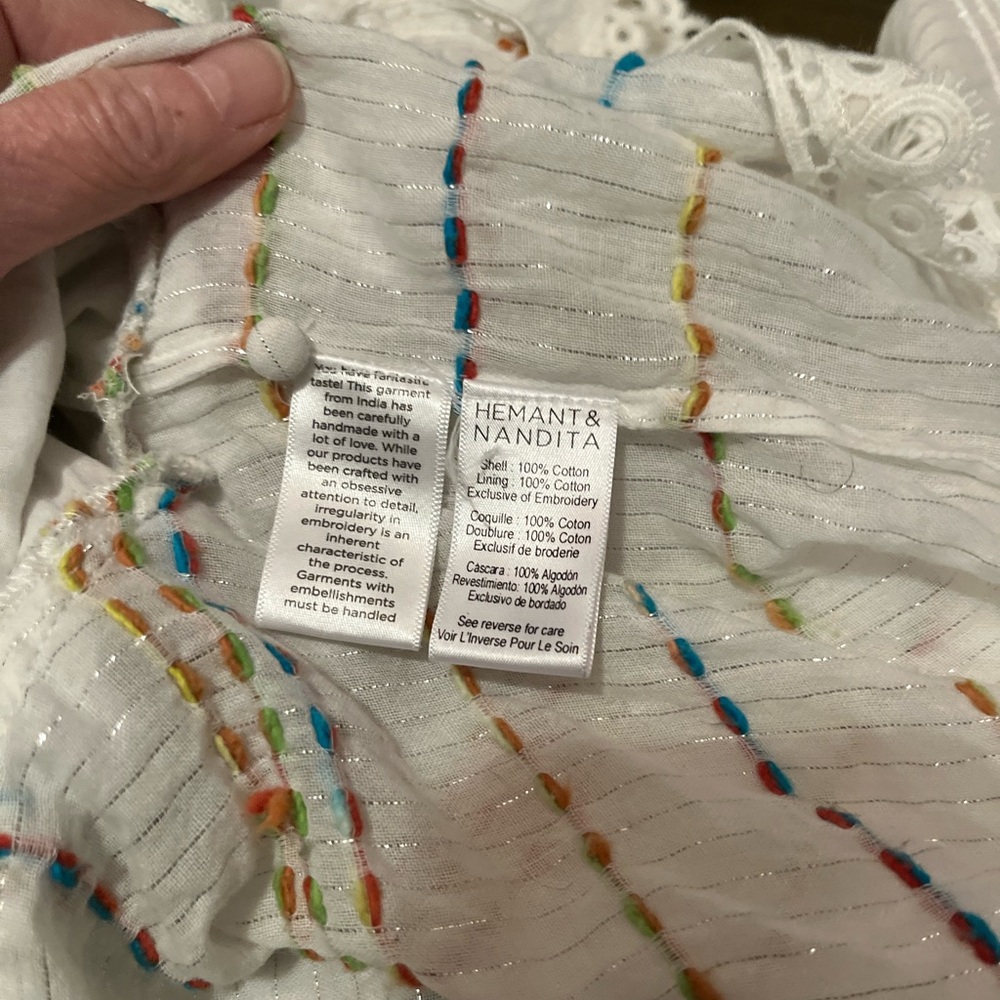 NWOT Revolve size XS Herman & Nandita Thea mini dress - Picture 12 of 13